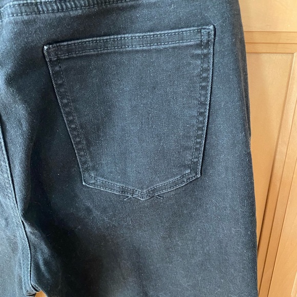 NWT Esprit black denim jeans with beading down the legs. - Picture 4 of 8